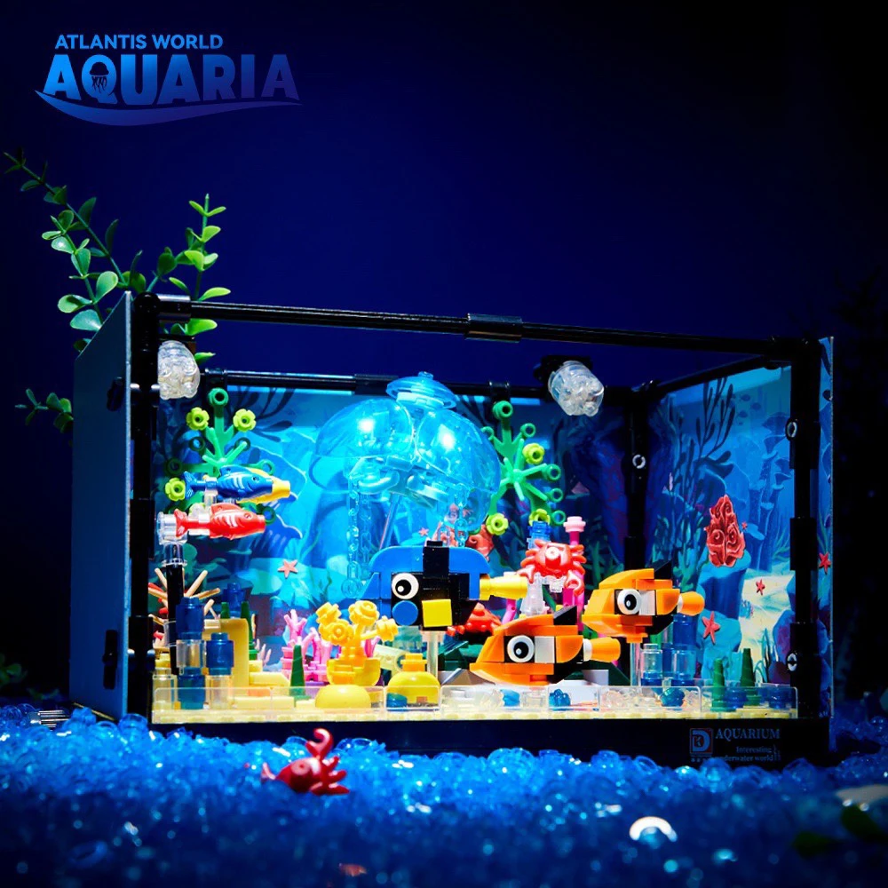 Marine Aquarium Led - Serie Ideas: Blocchi da Costruzione di