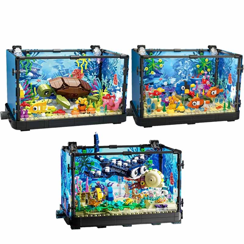 Marine Aquarium Tanks - Set di blocchi da costruzione per