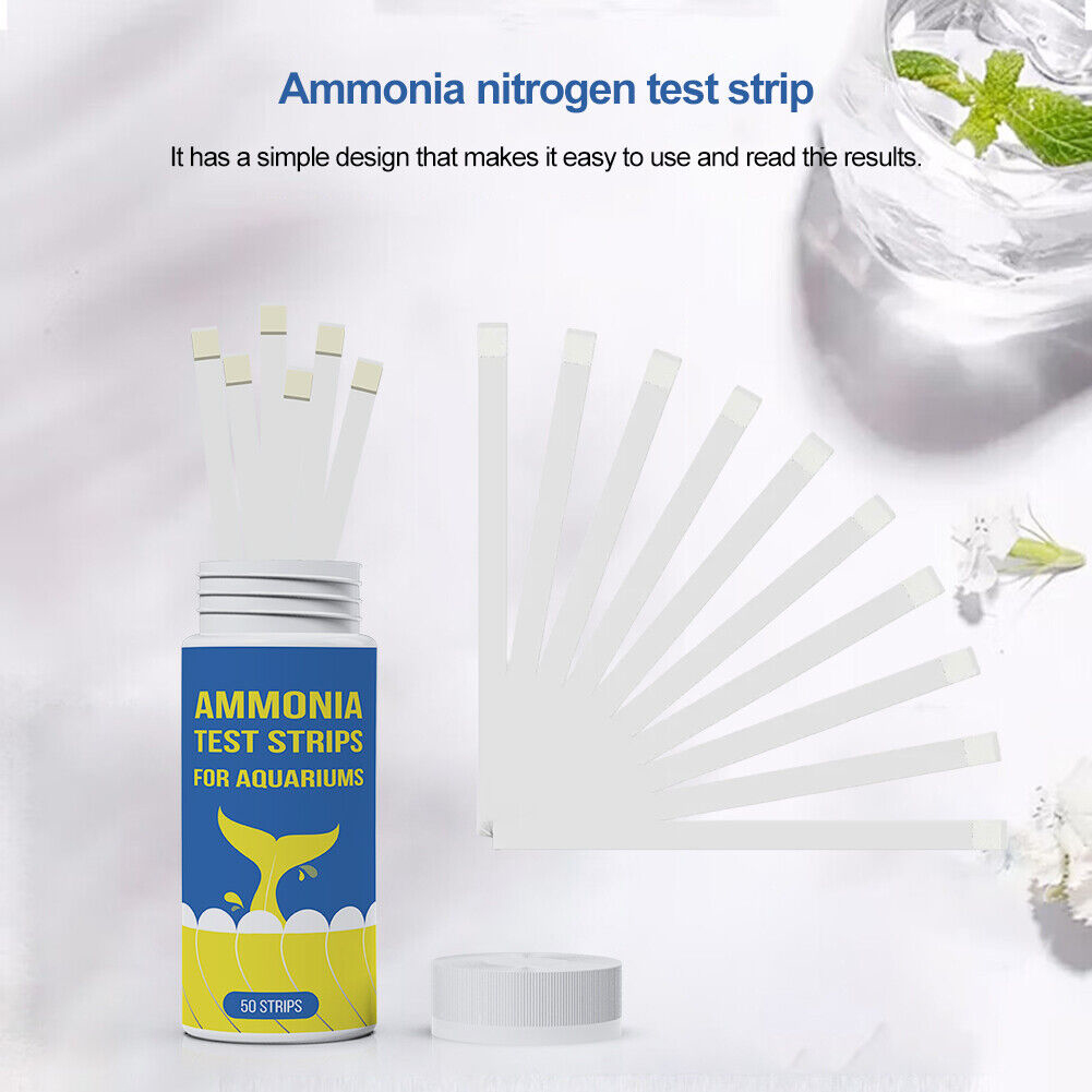 Marine Aquarium Water Test Kit - Strisce Reattive Rapide per Test della