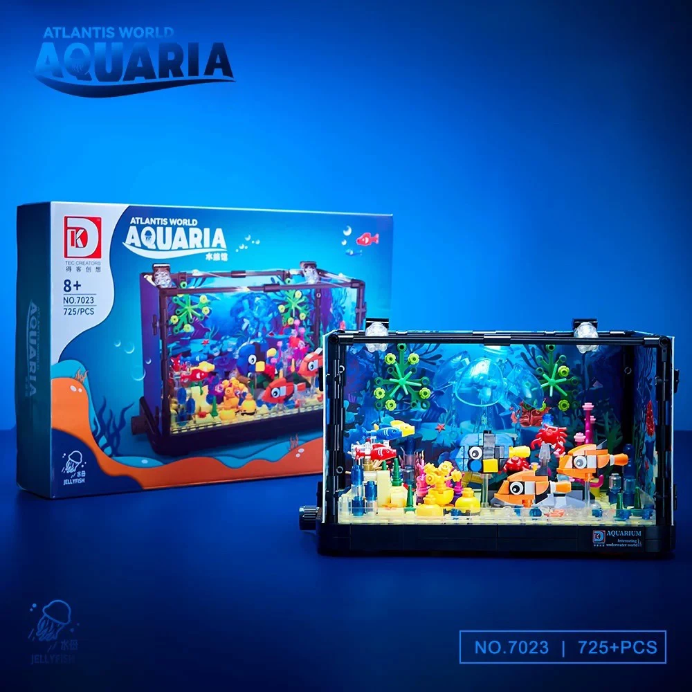 Serie Ideas: Blocchi da Costru - Marine Aquarium Led recensione e prezzo