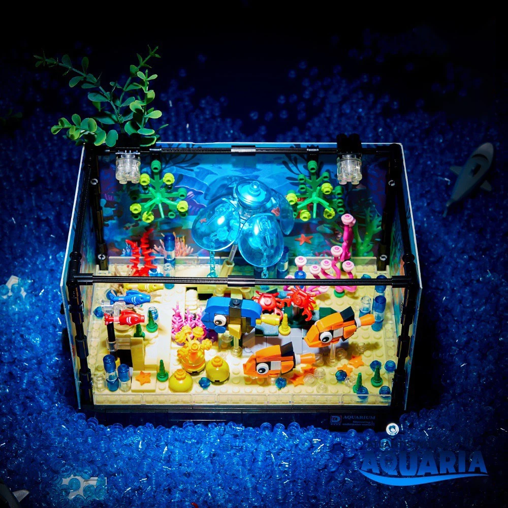 Serie Ideas: Blocchi da Costru - Marine Aquarium Led recensione e prezzo