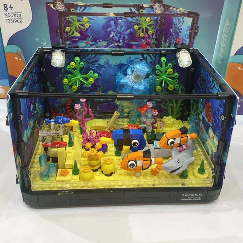 Serie Ideas: Blocchi da Costru - Marine Aquarium Led recensione e prezzo