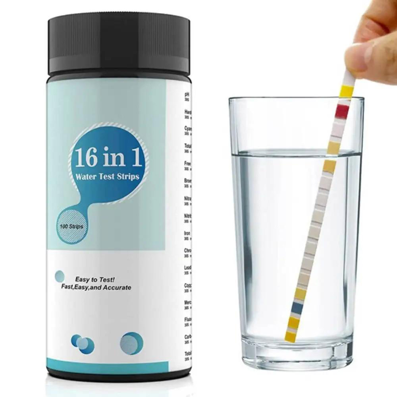 Kit di 16 Strisce per Test del - Marine Aquarium Water Test Kit recensione e prezzo