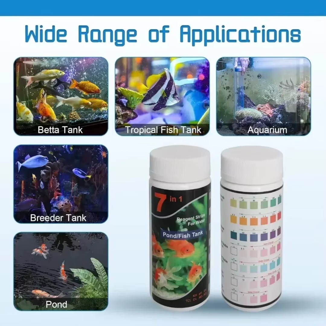 Kit di Strisce Reattive pH 7-i - Marine Aquarium Water Test Kit recensione e prezzo