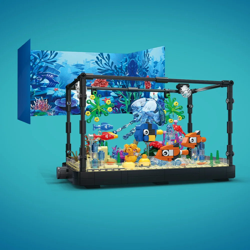 Set di blocchi da costruzione  - Marine Aquarium Tanks recensione e prezzo
