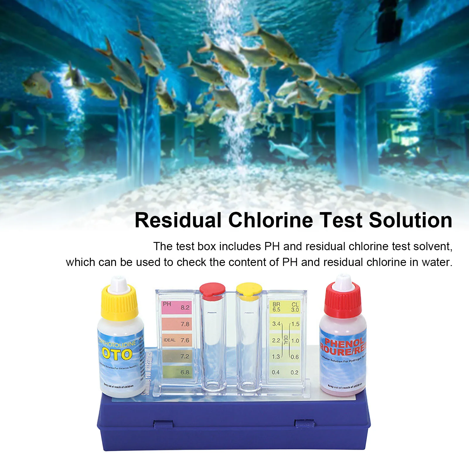 Soluzione per test della quali - Marine Aquarium Water Test Kit recensione e prezzo