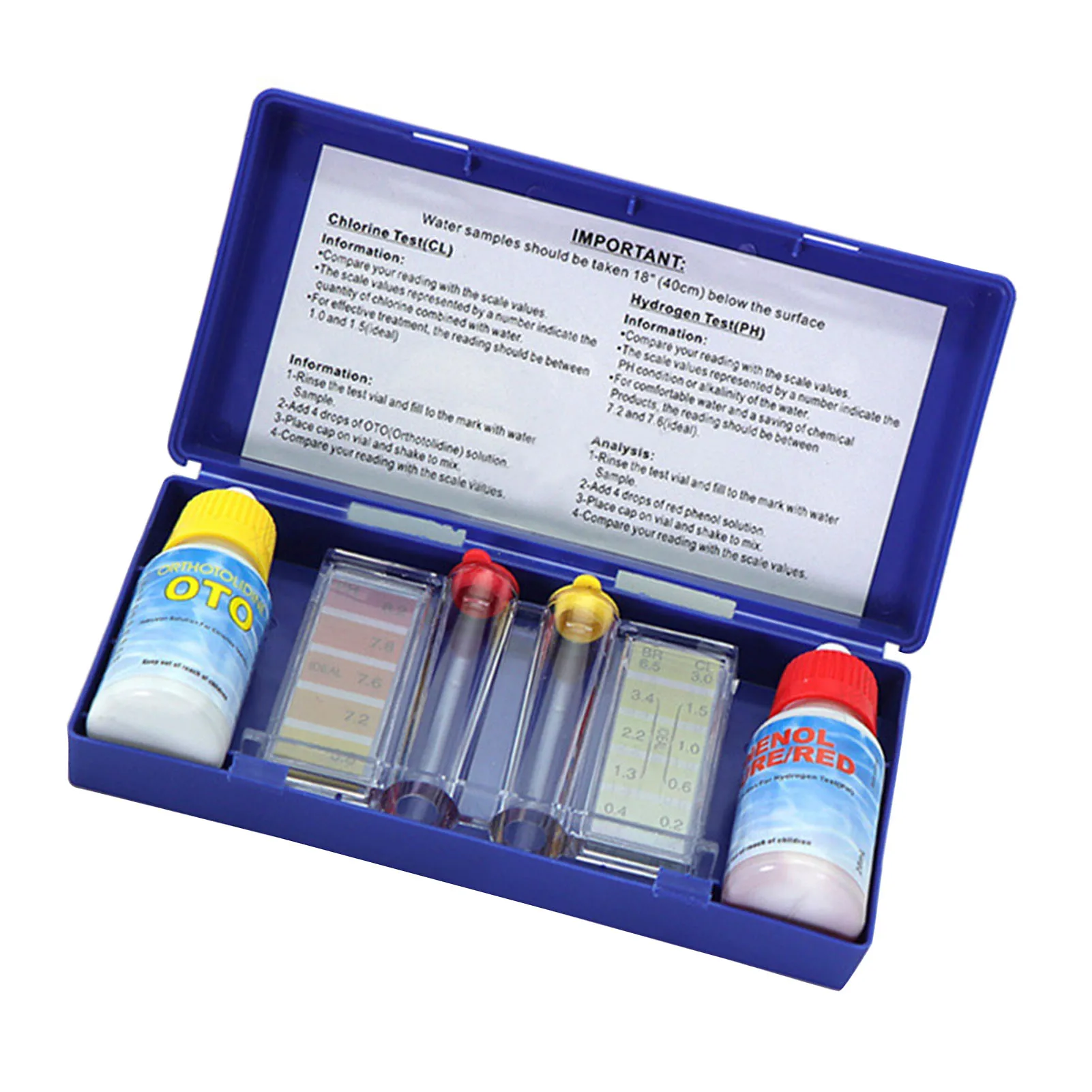 Soluzione per test della quali - Marine Aquarium Water Test Kit recensione e prezzo