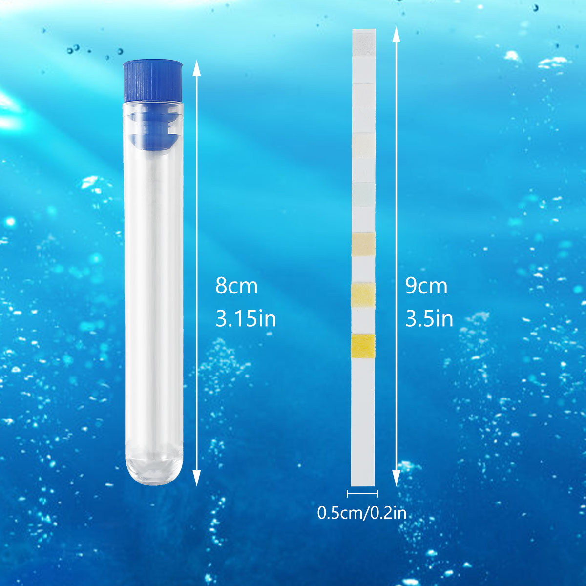 100/200 pz Strisce reattive pe - Marine Aquarium Water Test Kit recensione e prezzo
