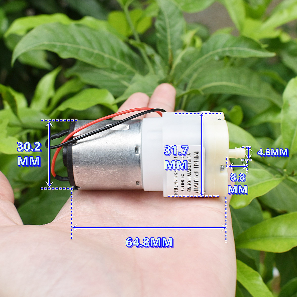 Mini Pompa d'Aria 528 DC 3.7V  - Marine Aquarium Dc Pump recensione e prezzo